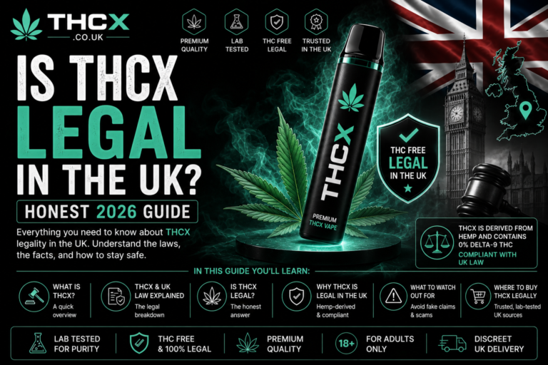 Is THCX Legal in the UK? | Honest 2026 Guide